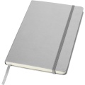 Classic A5 Hard Cover Notizbuch, Silber