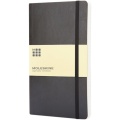 Moleskine Classic Softcover Notizbuch L – liniert, Durchgehend schwarz