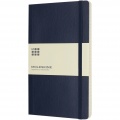 Moleskine Classic Softcover Notizbuch L – liniert, Saphirblau