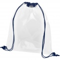 Lancaster Premium Turnbeutel 5L, Marineblau / Transparent klar