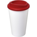 Americano® 350 ml Isolierbecher, Weiß / Rot