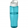 H2O Active® Tempo 700 ml Sportflasche mit Ausgussdeckel, Aquablau / Weiß