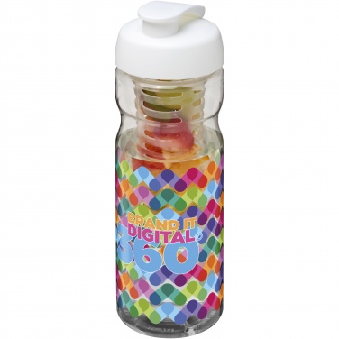 : H2O Active® Base 650 ml Sportflasche mit Klappdeckel und Infusor