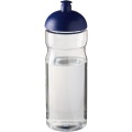 H2O Active® Base 650 ml Sportflasche mit Stülpdeckel, Transparent / Blau