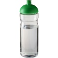 H2O Active® Base 650 ml Sportflasche mit Stülpdeckel, Transparent / Grün