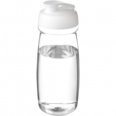 Logotrade Firmengeschenke das Foto: H2O Active® Pulse 600 ml Sportflasche mit Klappdeckel