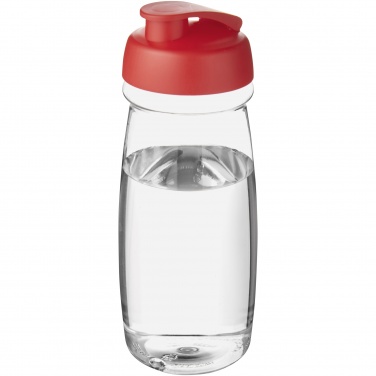 Logotrade Geschäftsgeschenke das Foto: H2O Active® Pulse 600 ml Sportflasche mit Klappdeckel