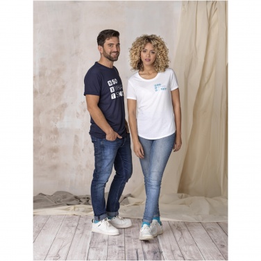 Logotrade Geschäftsgeschenke das Foto: Jade T-Shirt aus recyceltem GRS Material für Herren