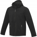 Langley Softshelljacke für Herren, Durchgehend schwarz