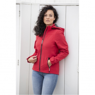 Logotrade Geschäftsgeschenke das Foto: Langley Softshelljacke für Damen