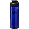 H2O Active® Eco Base 650 ml Sportflasche mit Klappdeckel, Blau / Tiefschwarz