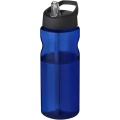 H2O Active® Eco Base 650 ml Sportflasche mit Ausgussdeckel, Blau / Tiefschwarz