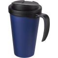 Americano® Grande 350 ml Isolierbecher mit auslaufsicherem Schraubverschluss, Blau / Tiefschwarz