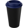 Americano® Eco 350 ml recycelter Becher, Einfarbig schwarz / blau