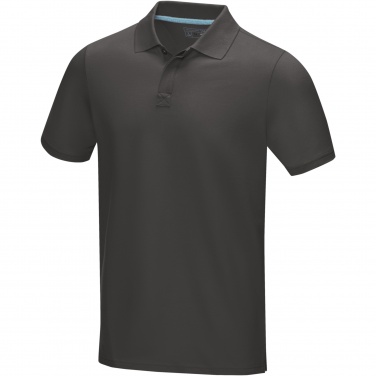 Logotrade Firmengeschenke das Foto: Graphite Poloshirt aus Bio-Baumwolle für Herren