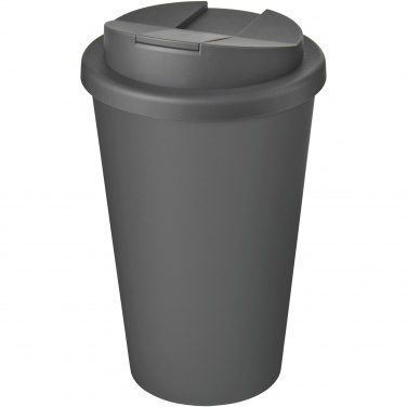 Logotrade Werbegeschenke das Foto: Americano® Eco 350 ml recycelter Becher mit auslaufsicherem Deckel