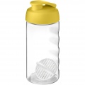 H2O Active® Bop 500 ml Shakerflasche, Gelb / Transparent