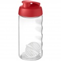 H2O Active® Bop 500 ml Shakerflasche, Rot / Transparent