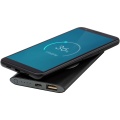 Juice 4000 mAh kabellose Powerbank , Durchgehend schwarz