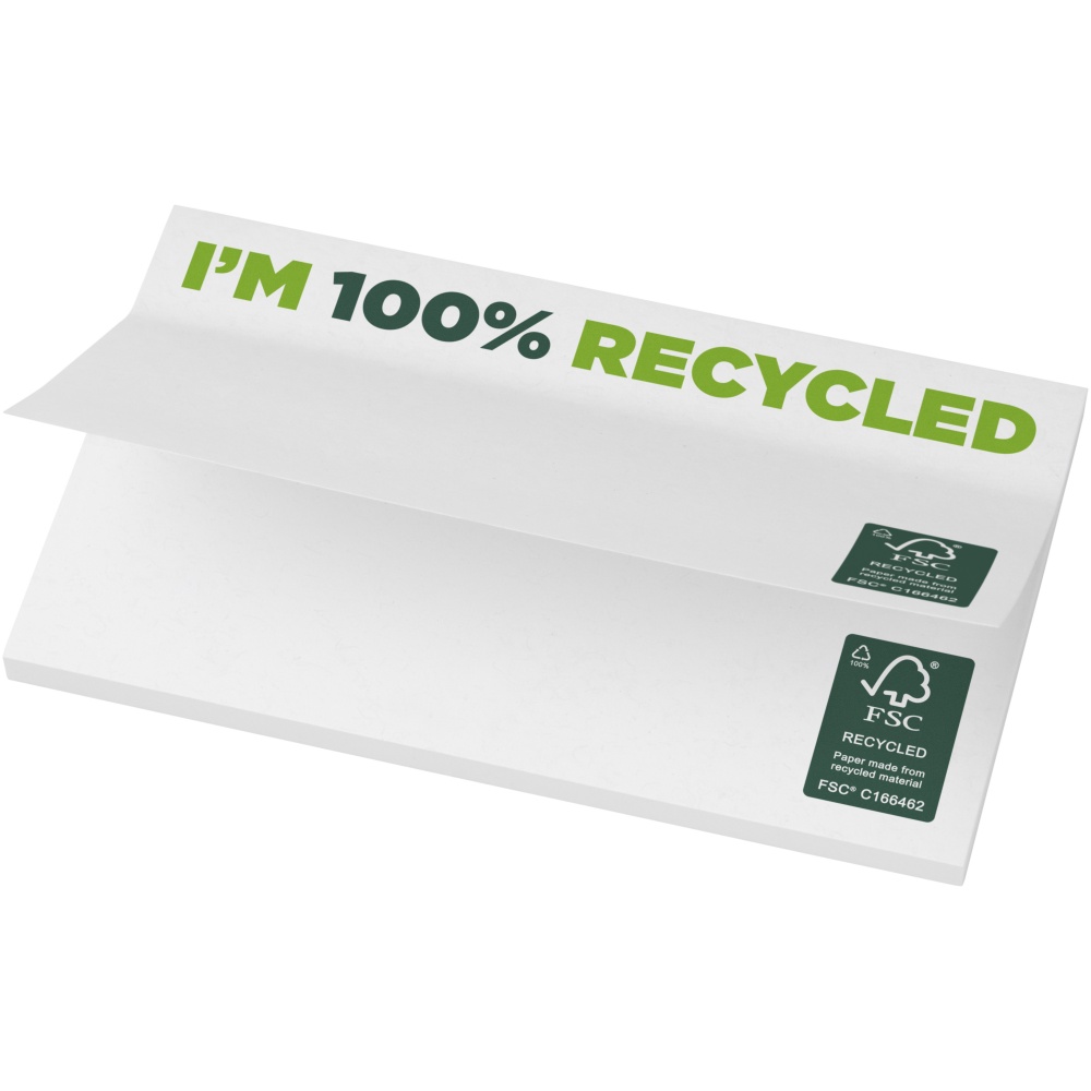 : Sticky-Mate® recycelte Haftnotizen 127 x 75 mm