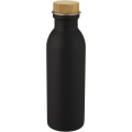 Kalix 650 ml Sportflasche aus Edelstahl, Durchgehend schwarz