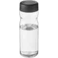 H2O Active® Base Tritan™ 650-ml-Sportflasche mit Drehdeckel, Transparent klar / Tiefschwarz