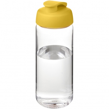 Logotrade Firmengeschenke das Foto: H2O Active® Octave Tritan™ 600-ml-Sportflasche mit Klappdeckel