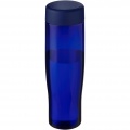 H2O Active® Eco Tempo 700 ml Wasserflasche mit Drehdeckel, Blau / Blau