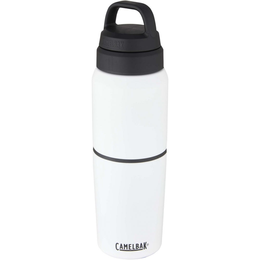 Logotrade werbemittel das Foto: CamelBak®  500 ml vakuumisolierte Edelstahlflasche und 350 ml Becher