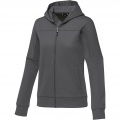 Nubia Performance Kapuzensweatjacke für Damen, Sturmgrau