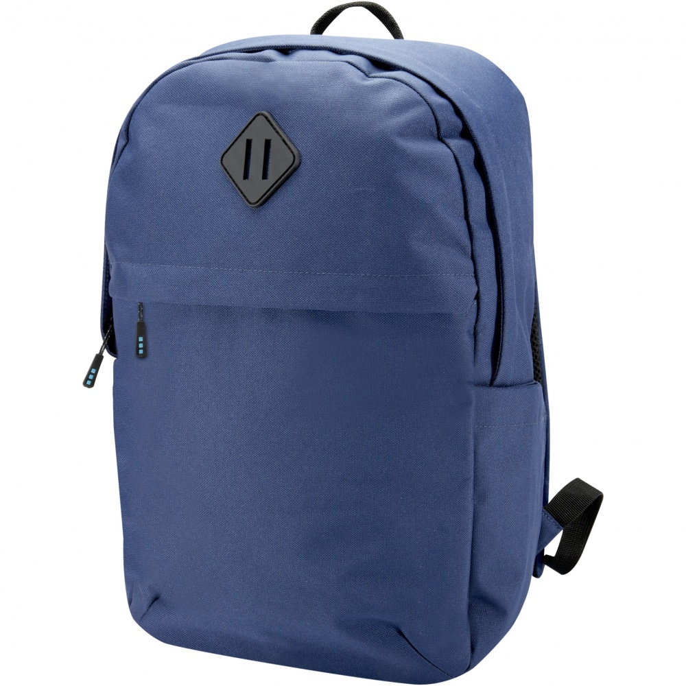 Logotrade Werbeartikel das Foto: REPREVE® Our Ocean™ Commuter 15" GRS RPET Laptop Rucksack 19L