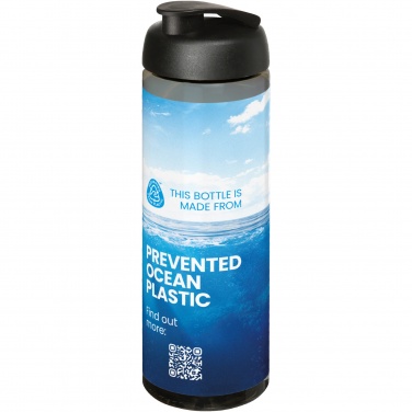 Logotrade Werbeartikel das Foto: H2O Active® Eco Vibe 850 ml Sportflasche mit Klappdeckel