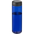 H2O Active® Eco Vibe 850 ml Wasserflasche mit Drehdeckel, Blau / Tiefschwarz