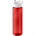 H2O Active® Eco Vibe 850 ml Sportflasche mit Ausgussdeckel , Rot / Weiß