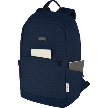 : Joey 15,6 Zoll Anti-Diebstahl Laptop Rucksack 18 L aus GRS-recyceltem Canvas