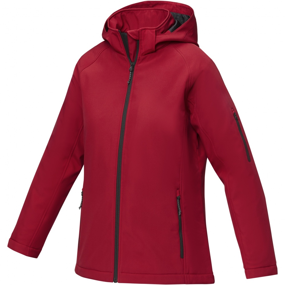 Logotrade Werbeartikel das Foto: Notus wattierte Softshell Damenjacke