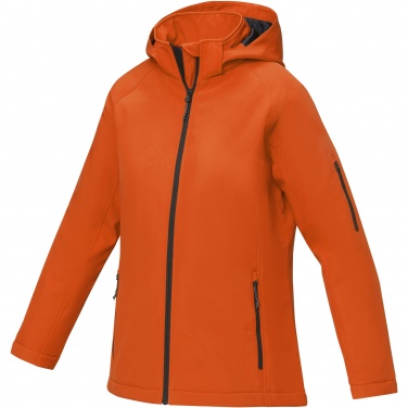 Logotrade Werbegeschenke das Foto: Notus wattierte Softshell Damenjacke