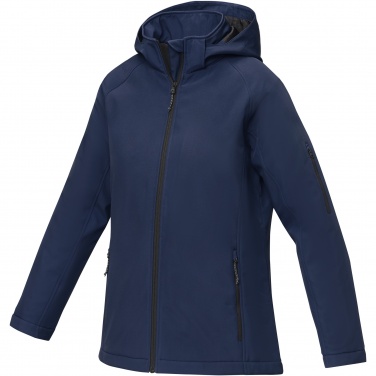 Logotrade Werbegeschenke das Foto: Notus wattierte Softshell Damenjacke