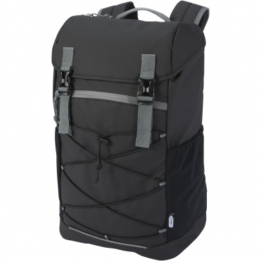 : Aqua 15,6" GRS recycelter wasserabweisender Laptop-Rucksack 23 L