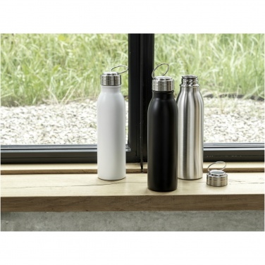 : Harper 700 ml RCS-zertifizierte Sportflasche aus Edelstahl mit Metallschlaufe