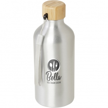 Logotrade Logogeschenke das Foto: Malpeza 500 ml RCS-zertifizierte Wasserflasche aus recyceltem Aluminium 