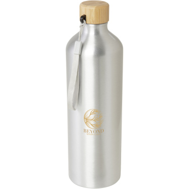 : Malpeza 1L RCS-zertifizierte Wasserflasche aus recyceltem Aluminium 