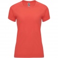 Bahrain Sport T-Shirt für Damen, Fluoreszierende Koralle