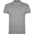 Star Poloshirt für Herren, Grau meliert