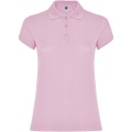 Star Poloshirt für Damen, Hellrosa