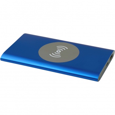 Logotrade werbemittel das Foto: Juice 4000 mAh Typ-C kabellose Powerbank aus recyceltem Aluminium 