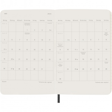 : Moleskine Softcover 12 Monate Wochenkalender, Pocket-Format – Deutsch