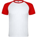 Indianapolis Sport T-Shirt für Kinder, Weiß / Rot