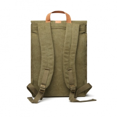 Logotrade Werbeartikel das Foto: VINGA Bosler Rucksack aus GRS recyceltem Canvas