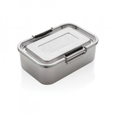 Logotrade Geschäftsgeschenke das Foto: Auslaufsichere Lunchbox aus RCS recyceltem Stainless Steel